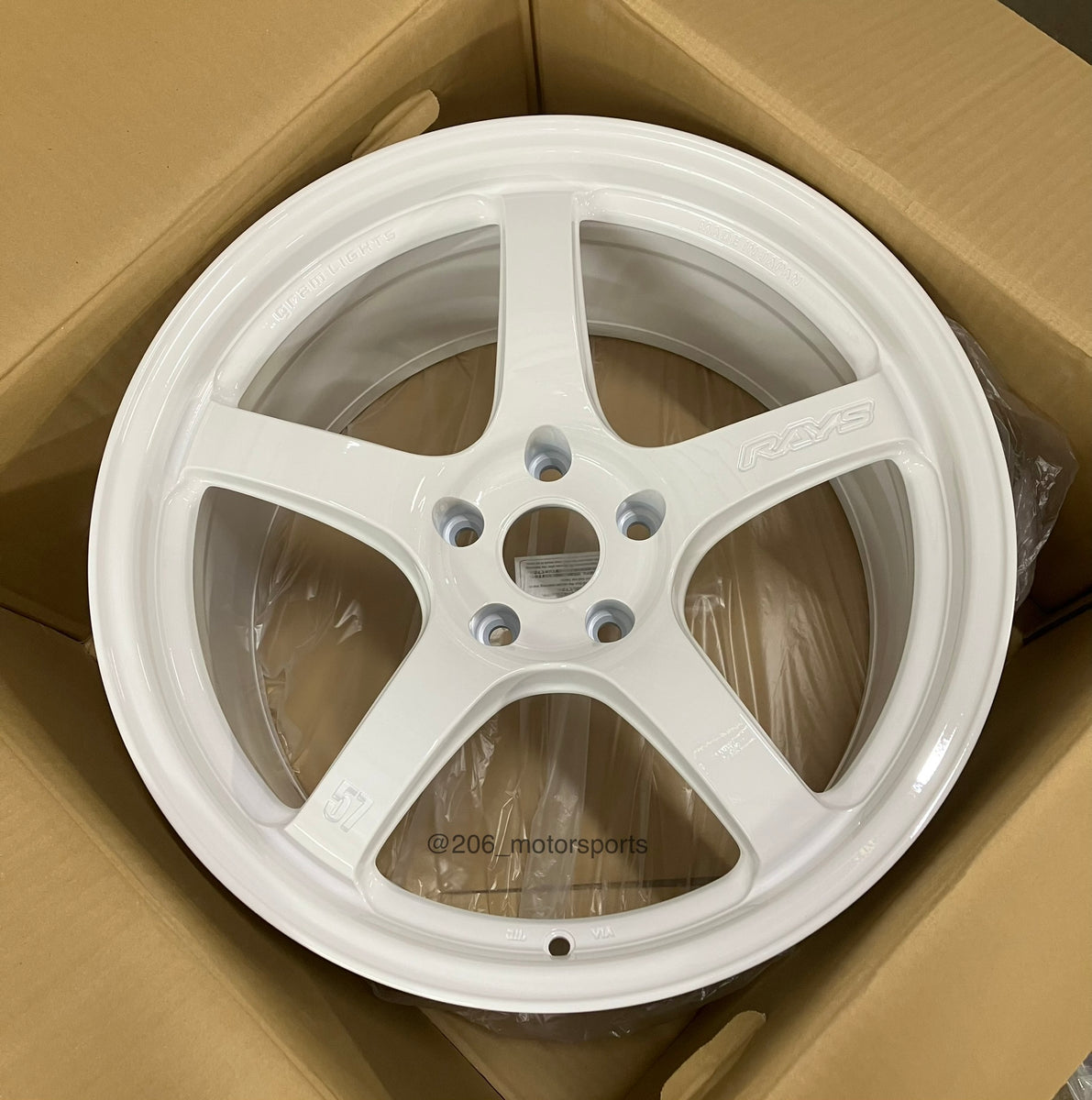 Rays Gram Lights 57CR Limited 18x9.5 +22 5x114.3 – 206 Motorsports