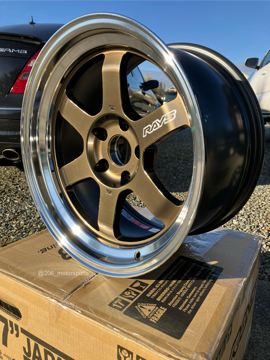 RAYS　VOLKRACING　TE37RT　PZERO Rays Volk Racing TE37V Spec-SR 17x9.5 +15 5x114.3 – 206 Motorsports