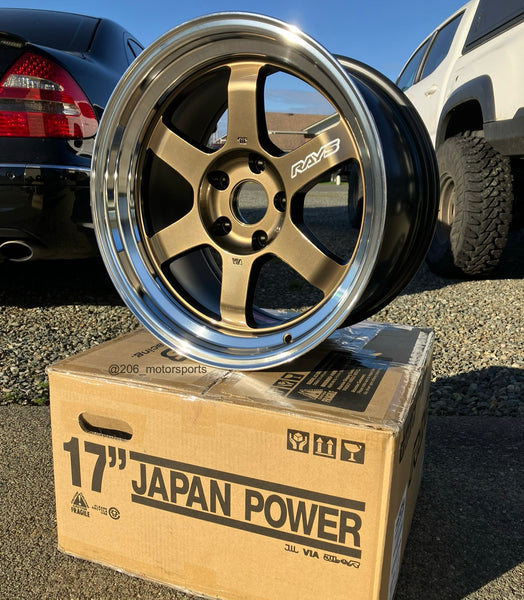 Rays Volk Racing TE37V Spec-SR 17x9.5 +15 5x114.3 – 206 Motorsports