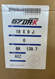Rays Gram Lights 57DR-X 18x9 +0 6x139.7