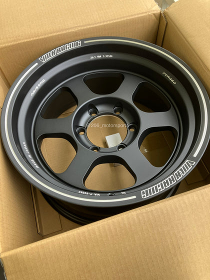 VOLK RACING TE37XT 17X8.5 -10 6X139.7 BLAST BLACK (SET OF 4)